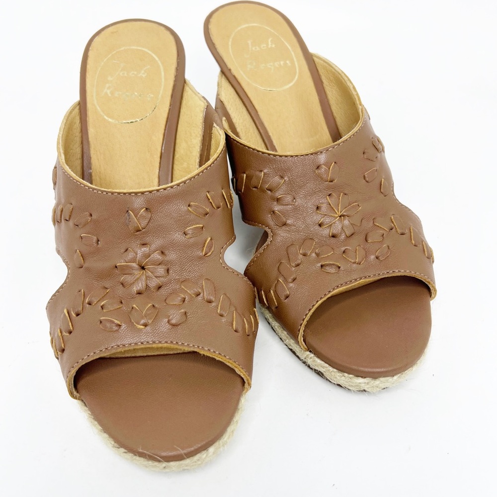 Jack Rogers Wedge Sandals zz 5.5